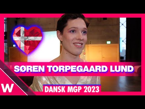 🇩🇰 Søren Torpegaard Lund - "Lige her" | Dansk Melodi Grand Prix 2023 (INTERVIEW)