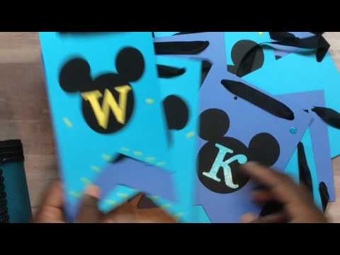 Mickey Baby Shower Invitation and Party Decorations