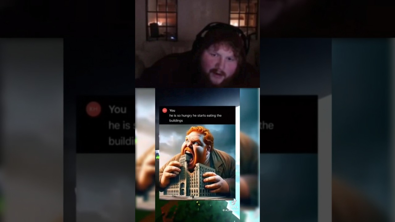 CaseOh Reacts To ChatGPT Edit Of Him 😂 #caseoh #meme