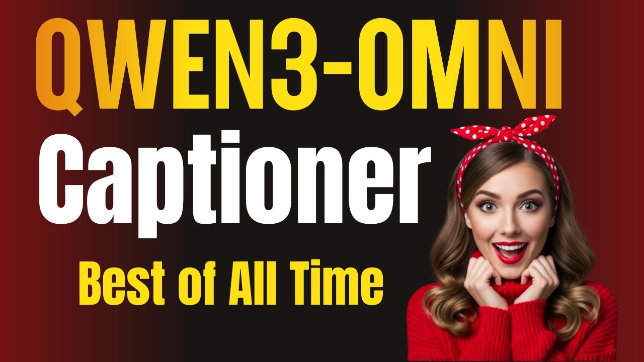 Qwen3-Omni-30B Captioner — Best of All Time — Unbeatable Audio Understanding