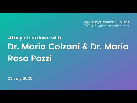 #LucyInLockdown with Dr. Maria Colzani & Dr. Maria Rosa Pozzi