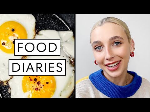 エマ・チェンバレンが1日に食べるものすべて｜フードダイアリー。一口サイズ｜ハーパーズ バザー (Everything Emma Chamberlain Eats in a Day | Food Diaries: Bite Size | Harper’s BAZAAR)