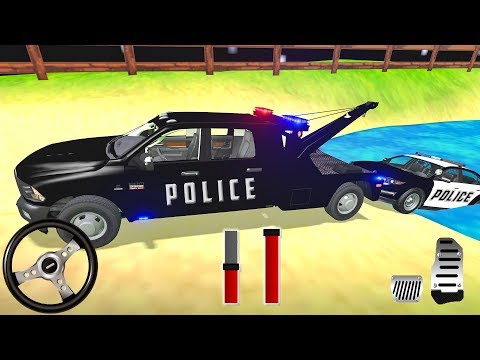 Police Tow Truck Driving Car Transporter Simulator - Android Gameplay