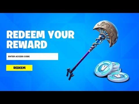 REDEEM THE FREE PICKAXE CODE in Fortnite! (New Free...