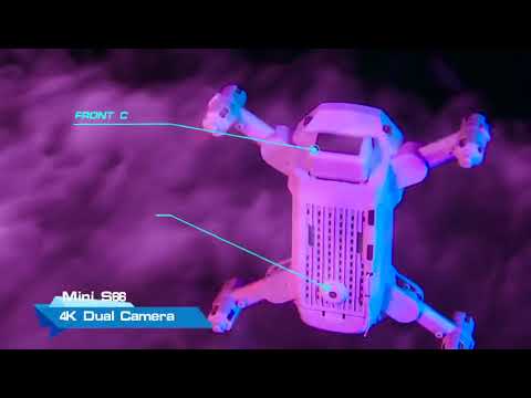 2020 new mini RC drone 4K HD camera WiFi Fpv air pressure altitude maintenance 15 minutes battery