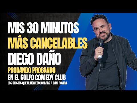 Monólogo salvaje de Diego Daño en Madrid. Probando chistes de humor politícamente incorrecto.