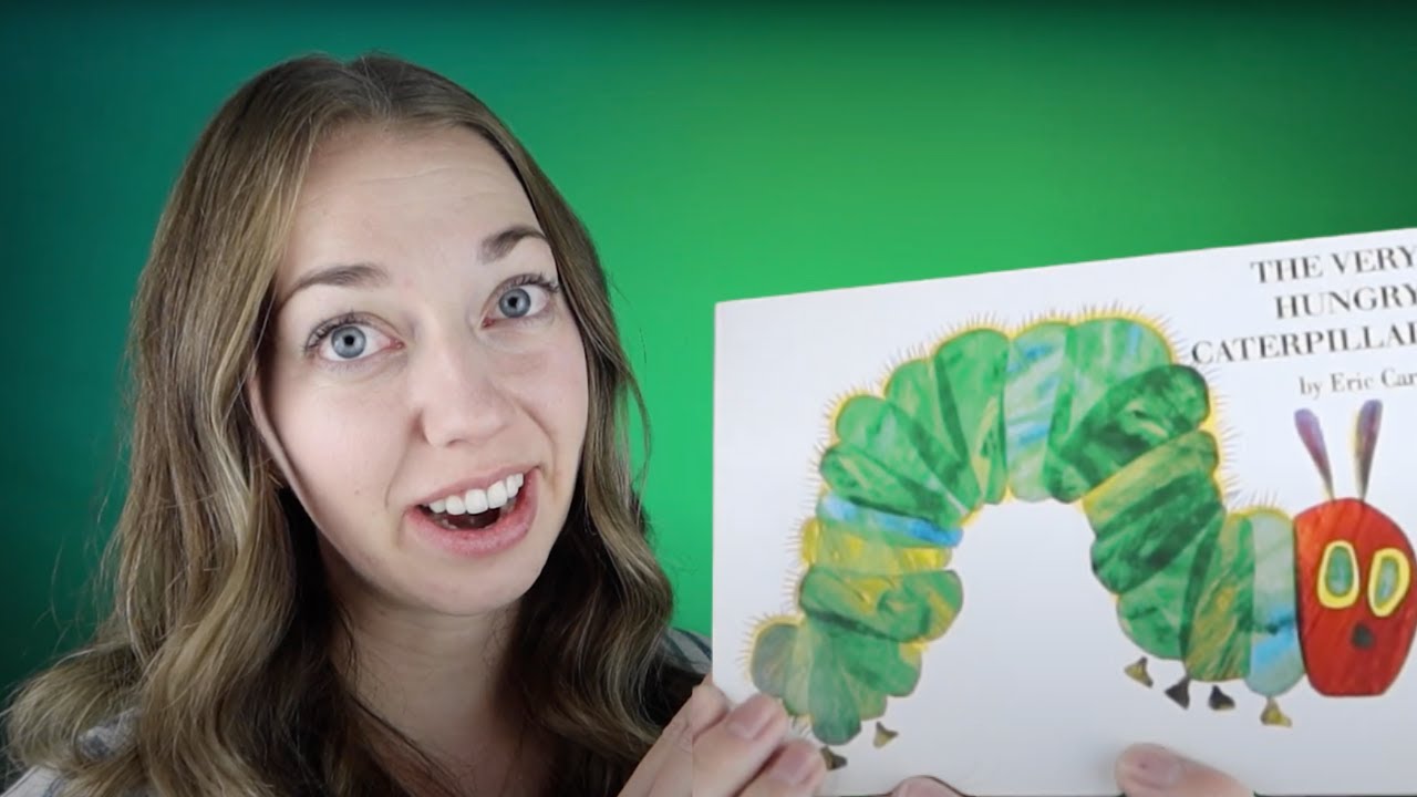 The Very Hungry Caterpillar | Speech Therapy | Educational Videos | Story Time | Reading to Kids