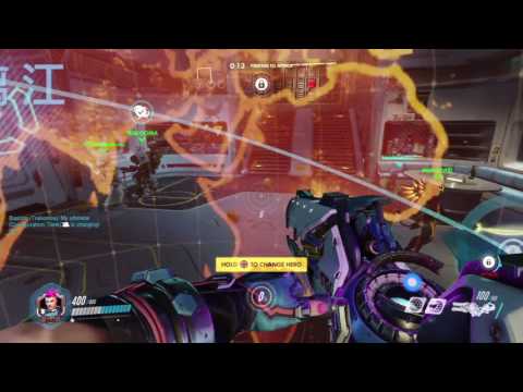 Overwatch Summer Games 2016 MP pt14 - Having Trouble With Shields