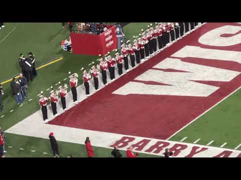 University of Wisconsin Marching Band  10-28-23￼ Pregame