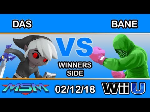MSM 133 - Fstep | Das (Toon Link) Vs. Bane (Little Mac) Winners Side - Smash 4