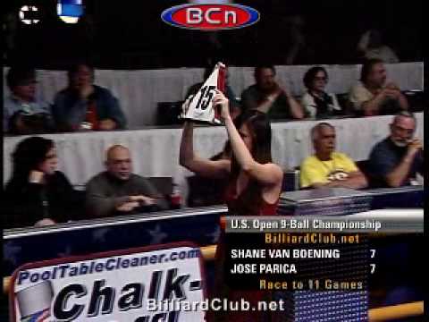 Pro Championship 9-Ball Action: Shane Van Boening vs. Jose Parica  GREAT ENDING