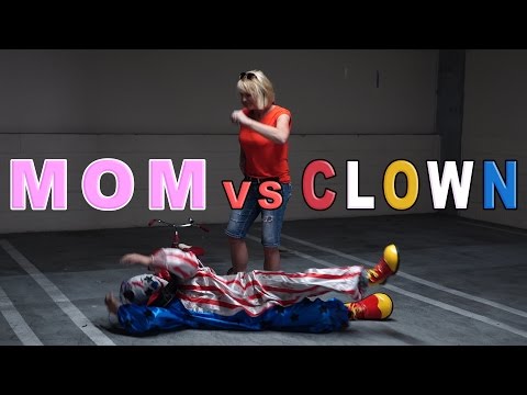 MOM VS. KILLER CLOWN!
