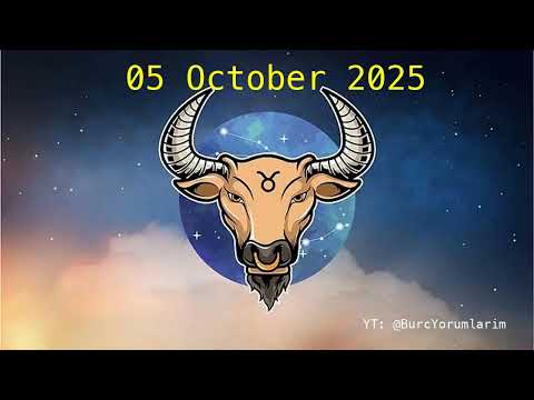 05 October 2025 Taurus Horoscope