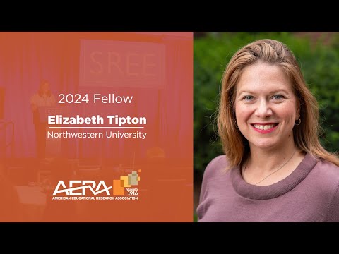 2024 AERA Fellows - Elizabeth Tipton