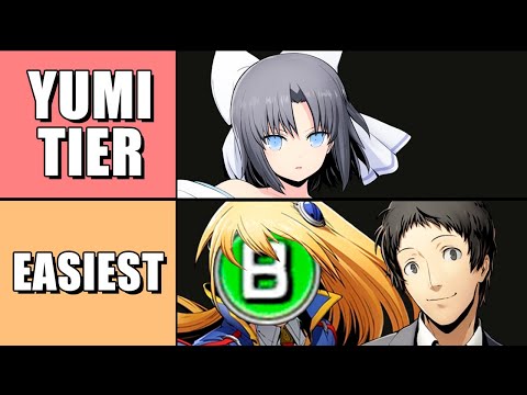 Easiest / Hardest Characters to Learn in BBTAG | Blazblue Cross Tag Battle Ease of Use Tier List
