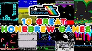 10 Great Homebrew Games - Zx Spectrum 