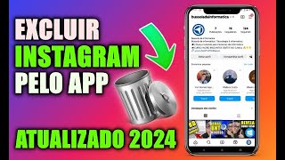 Como Excluir Conta do Instagram Atualizado 2024