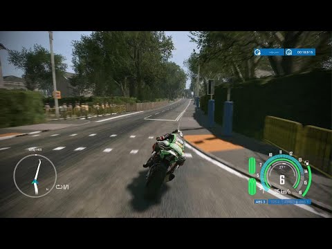 TT Isle of Man: Ride on the Edge 3-WORLD RECORD-15:51.849(142.9mph) on SBK-REALISTIC MODE on PS