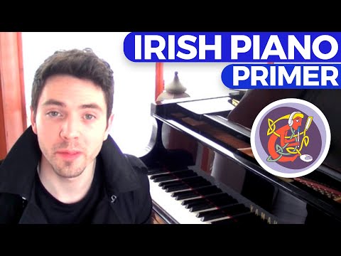 Irish Piano Lesson [The Hole in the Hedge] Melody & Accompaniment