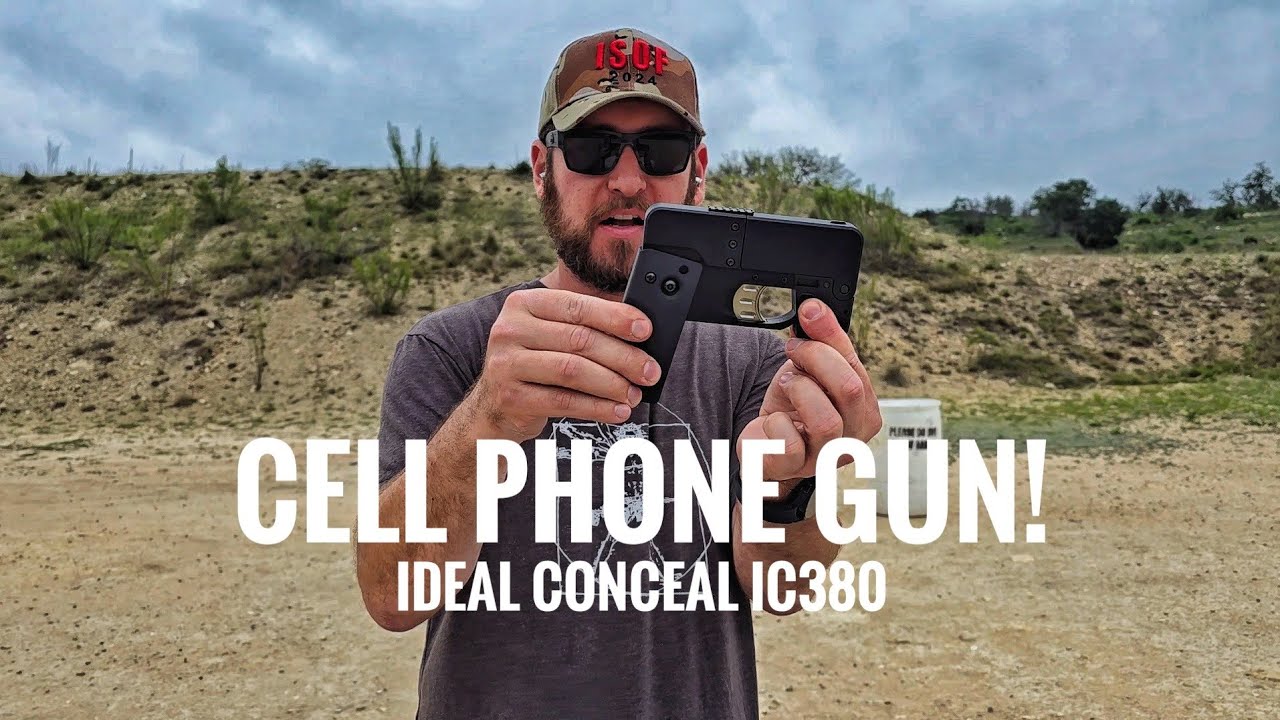 Cell Phone Gun! The Ideal Conceal IC380 SNW Range Review