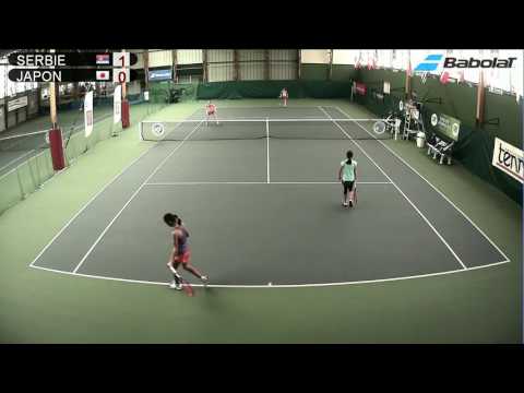 Serbie vs Japon (Double) - Open Super 12 Auray Tennis - Court 1
