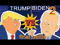 Trump Vs Biden 2 Cartoon Rap Battle