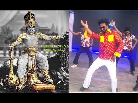 Sr NTR Retro 80s Songs Dance - Tribute to NTR on 100th Birthday