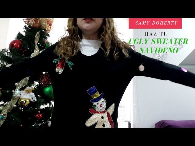 Vídeo relacionado con Programmer Nerd Geek Estilo Suéter Feo Galletas Navidad Sudadera