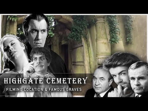 HIGHGATE CEMETERY - Famous Graves and Filming Location