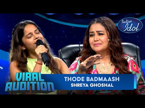 'Thode Badmaash' पर Senjuti की Extremely मीठी Voice! | Indian Idol S13 | Viral Auditions