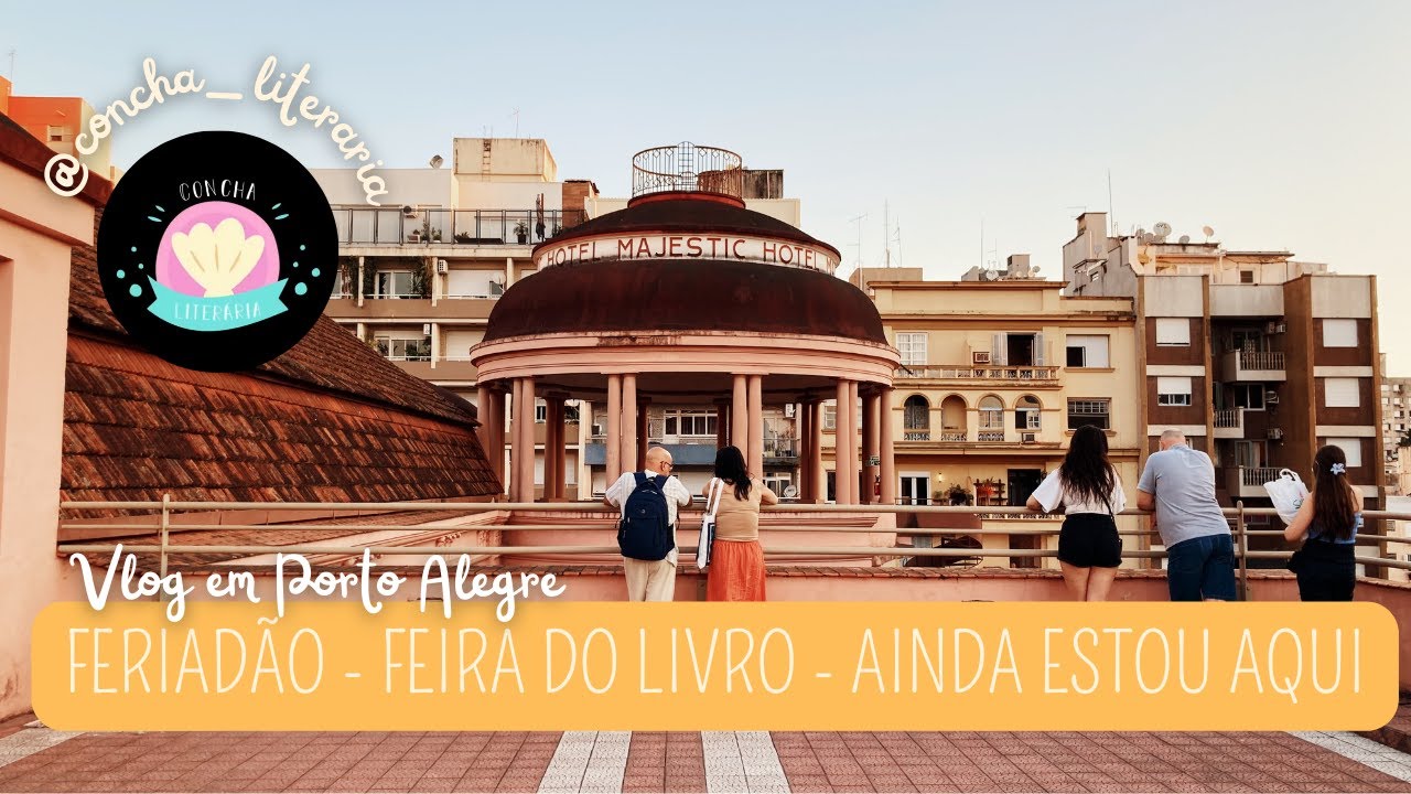 Vlog em Porto Alegre: Feira do Livro, filme Ainda Estou Aqui e leitura!