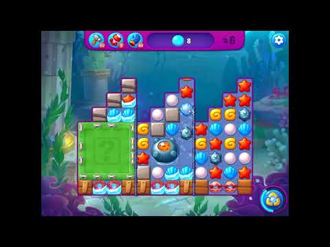 Fishdom Super Hard level 3676 no boosters フィッシュダム [Friend's]