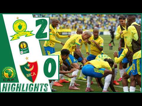 Mamelodi Sundowns vs MC Alger All Goals & Extended Highlights | CAF Champions 2025/26 match 6/6