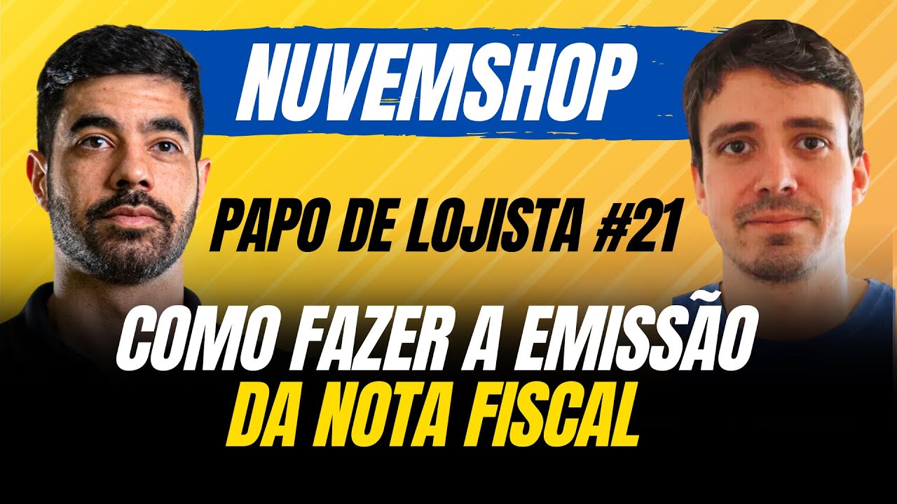 Emitir Nota Fiscal na Loja Virtual | Nuvemshop passo a passo 2024