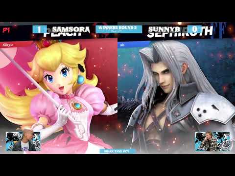 Shark Tank # 174 Winners Round 2 - Samsora (Peach) Vs. SunnyB (Sephiroth) - SSBU Tournament