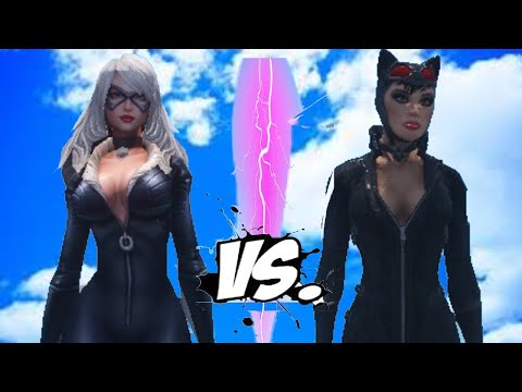 BLACK CAT VS CATWOMAN - Epic Battle