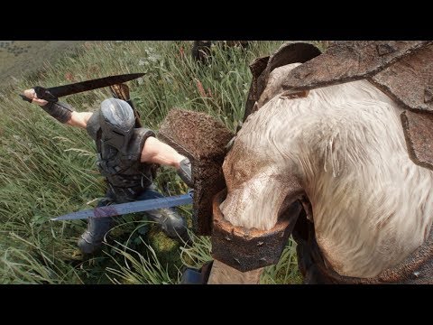 Skyrim:SE 2019: Combat in Photorealistic Tamriel! (300+Mods!) 1440p 60fps