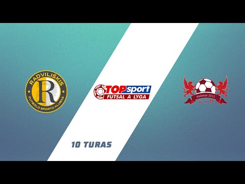 TOPsport futsal A lyga: FSK „Radviliškis“ – Mažeikių VIP | Apžvalga
