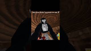 Gorilla Tag ghosts are wild 💀 #gorillatag #gtag #vr #oculus #gtagghost #ghost #funny #fyp #shorts