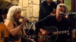EMMYLOU HARRIS &amp; RODNEY CROWELL &quot;The Traveling Kind&quot; 5-23-2015 KERRVILLE Yo Hotel Lobby