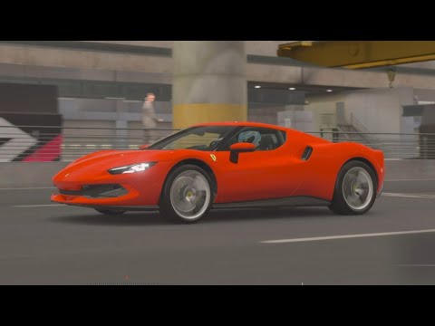 Thumbnail for Ferrari 296 GTB '22 - Top Speed [GT7-PS5] | 4K HDR 60 FPS by Ferrari 296