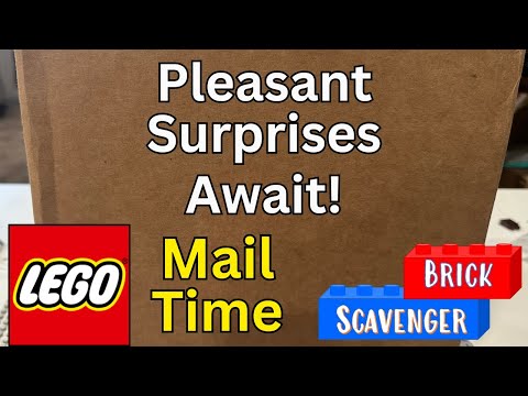 Pleasant surprises await on Lego Minifigure Mail Time!