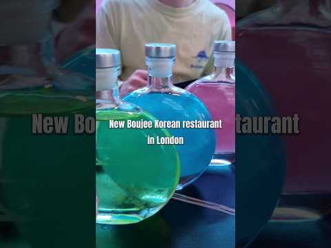 NOVO restaurante coreano Boujee em Londres