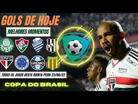 TODOS OS GOLS DESTA QUINTA-FEIRA 23/06/2022