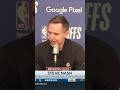 Nets HC Steve Nash speaks on the challenges Brooklyn has faced all season #shorts