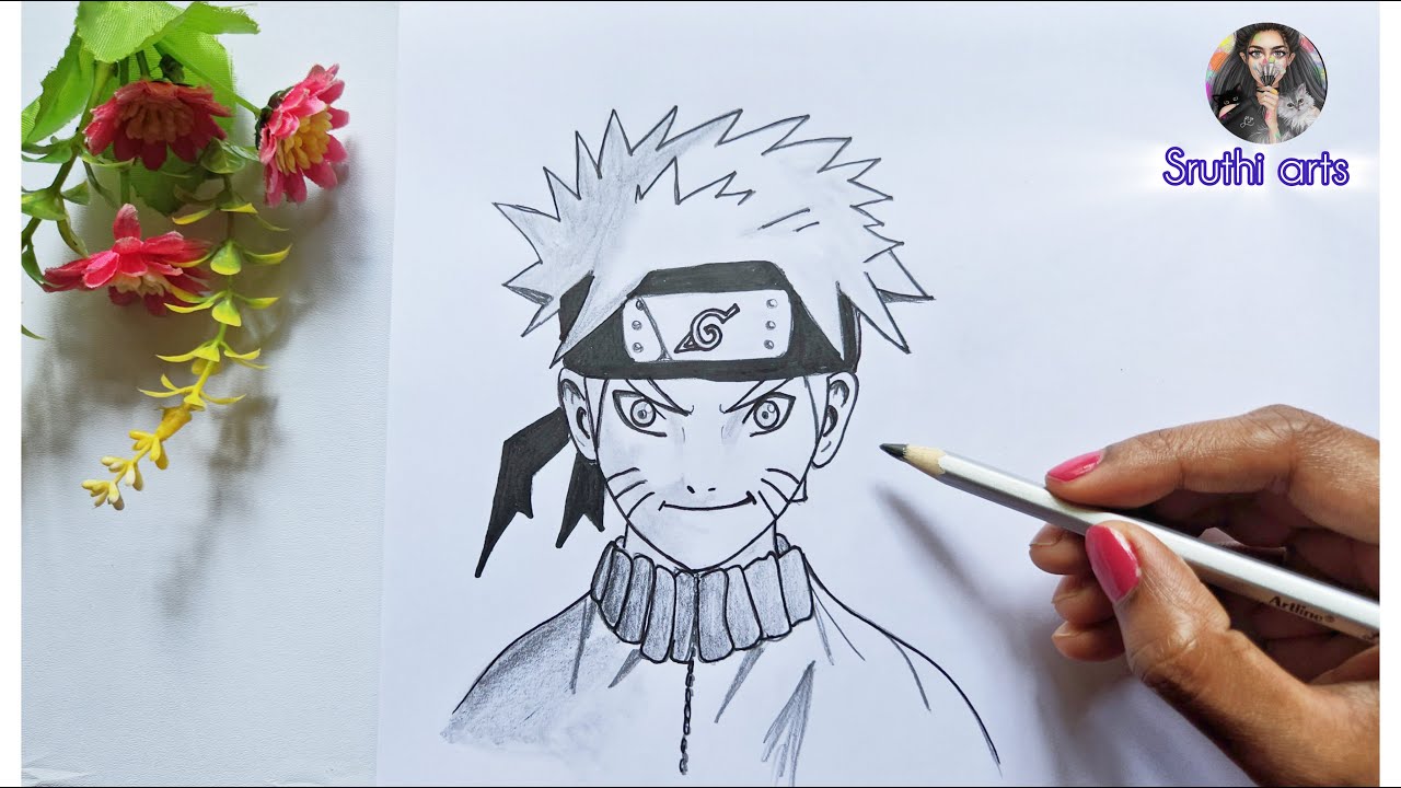 How To Draw Naruto (Pencil Sketch Tutorial)