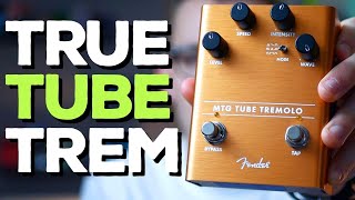 Video thumbnail for TRUE TUBE TREM! Fender MTG Tube Tremolo (Demo) by Jackson Brooksby