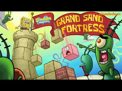 SpongeBob Squarepants: Grand Sand Fortress (Playthrough, Gameplay) Video