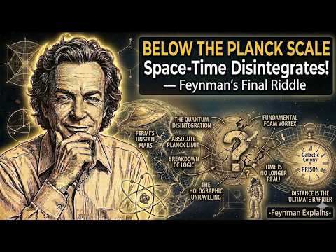 Below the Planck Scale, Space Time Disintegrates — Richard Feynman