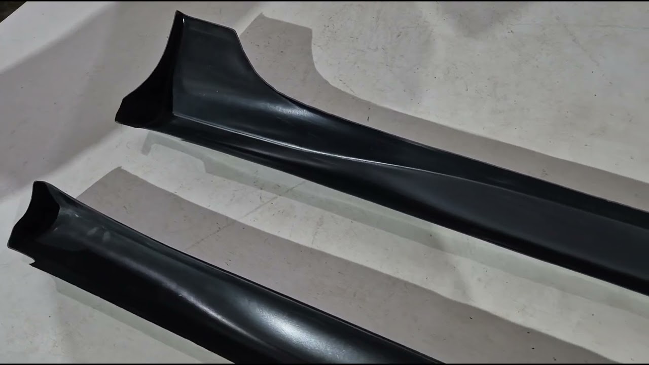 Боковые Пороги DPT (грунтованные под покраску) Video 1
